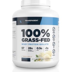 An image of Transparent Labs grass-fed whey protein isolate