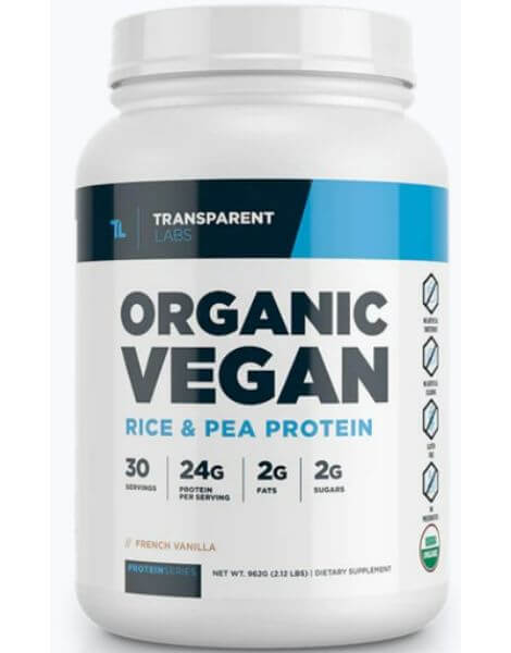 Transparent Labs Organic Vegan Protein Powder