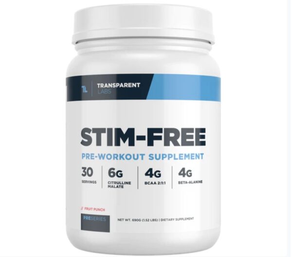 Transparent Labs Stim-Free Pre-Workout