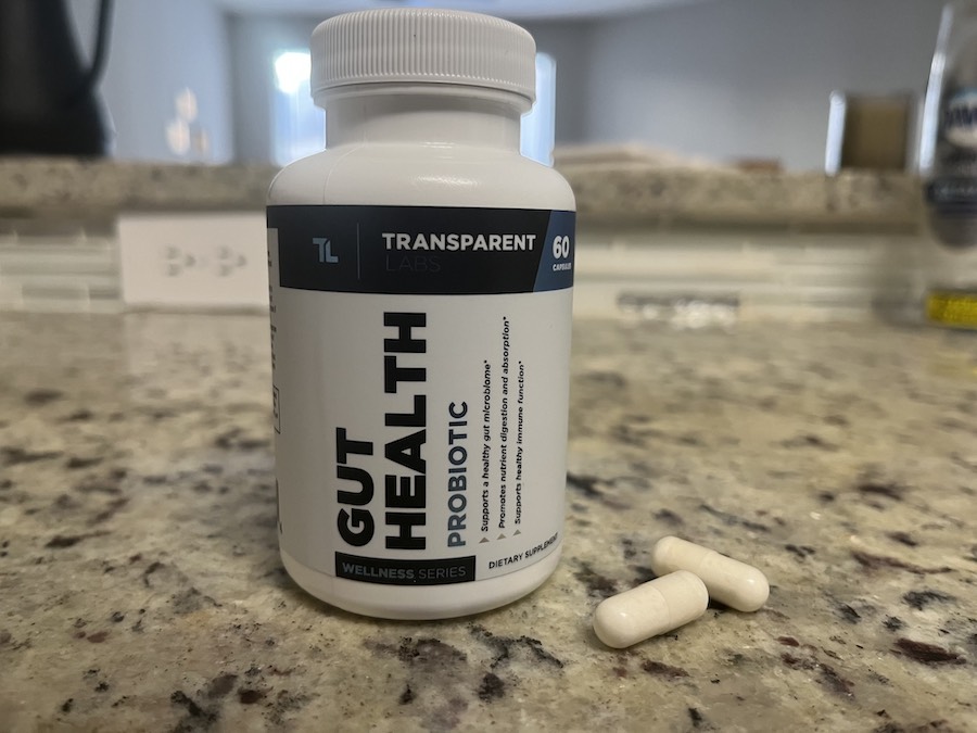 An image of Transparent Labs Gut Health probiotic
