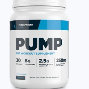 transparent labs pump