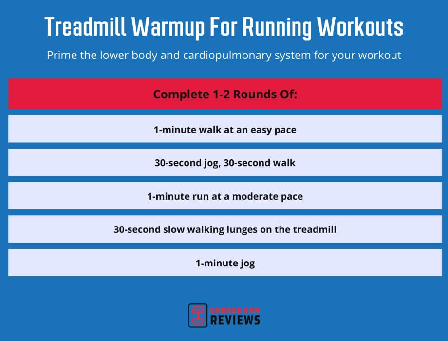 treadmill warmup for running