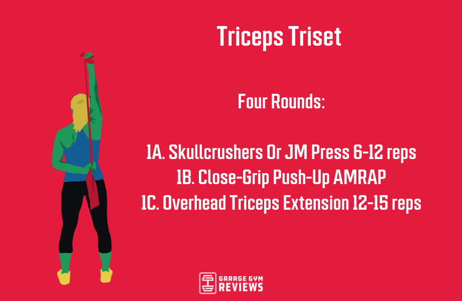 Tricep triset workouts