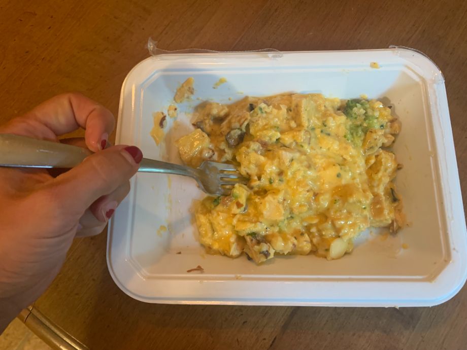 Trifecta chicken broccoli casserole prepared meal delivery