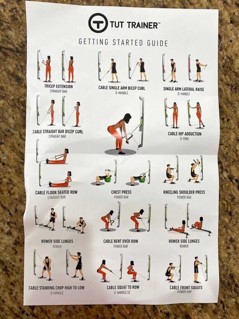 TUT Trainer Tower exercise guide