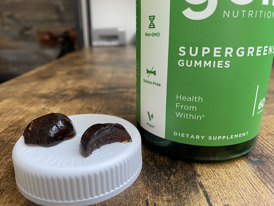 Two Goli Greens Gummies