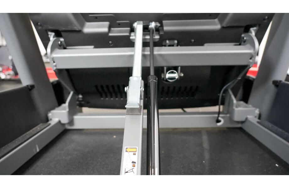 under side of horizon 7.0 treadmill