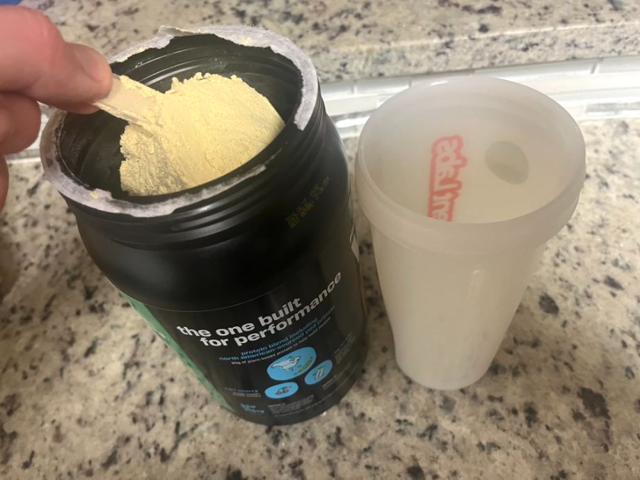 Vega Protein Powder Scooping