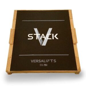 An image of the VersaLifts VStack slant board on a white background