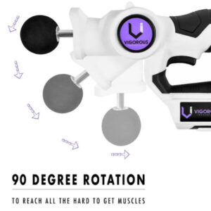 vigorous innovations jigsaw massage gun rotation