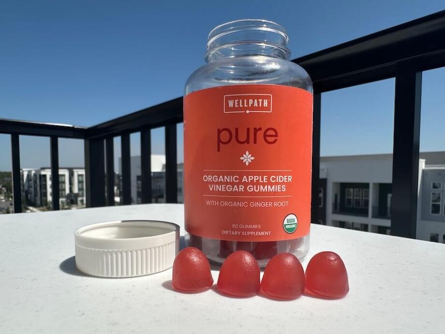 WellPath Apple Cider Vinegar Gummies as best apple cider vinegar gummies