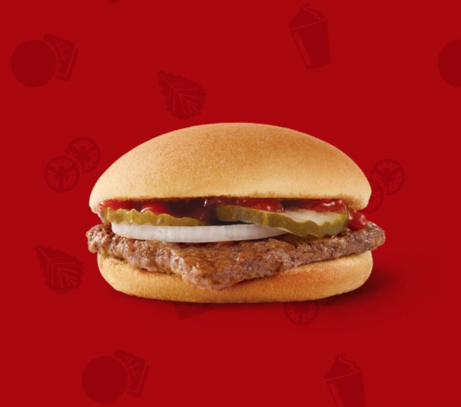 An image of Wendy's Jr. Hamburger