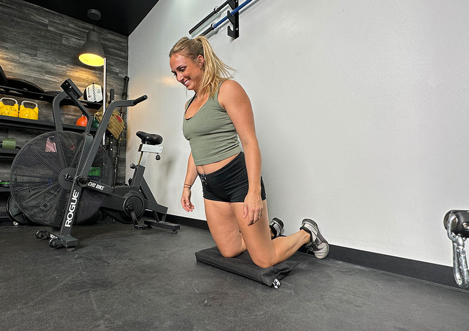 Workout machine sales on the wall
