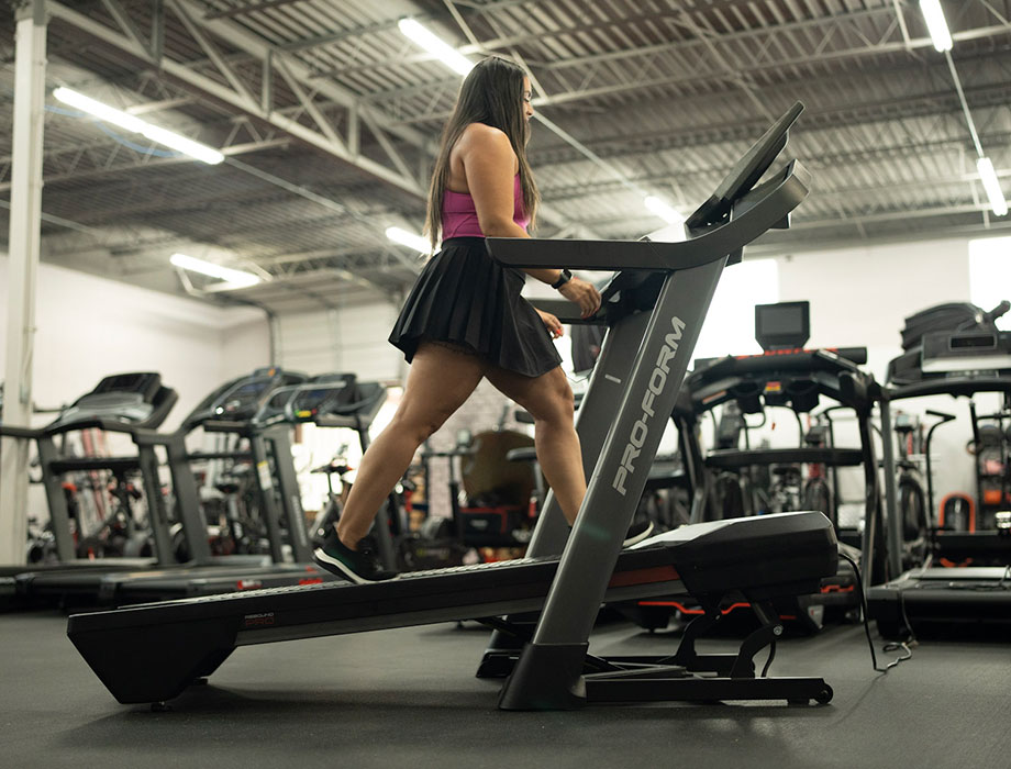Treadmill with power incline online