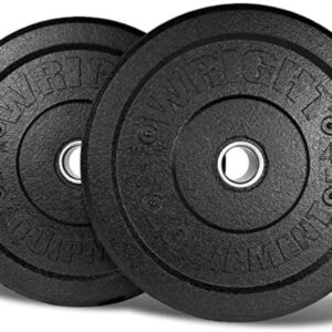 Set of two Wright AMP Bumper Plates.