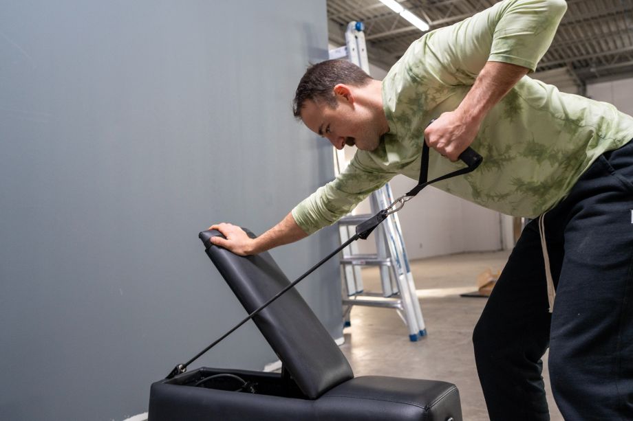 Coop using the Zeno Bench Pro.