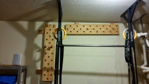 DIY Climbing Peg Board