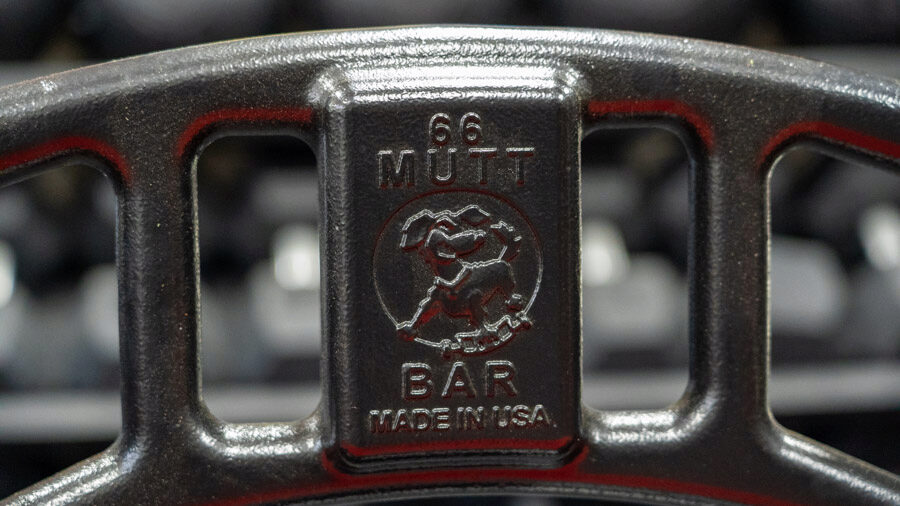 Mutt Bars Weighted Exercise Bar logo